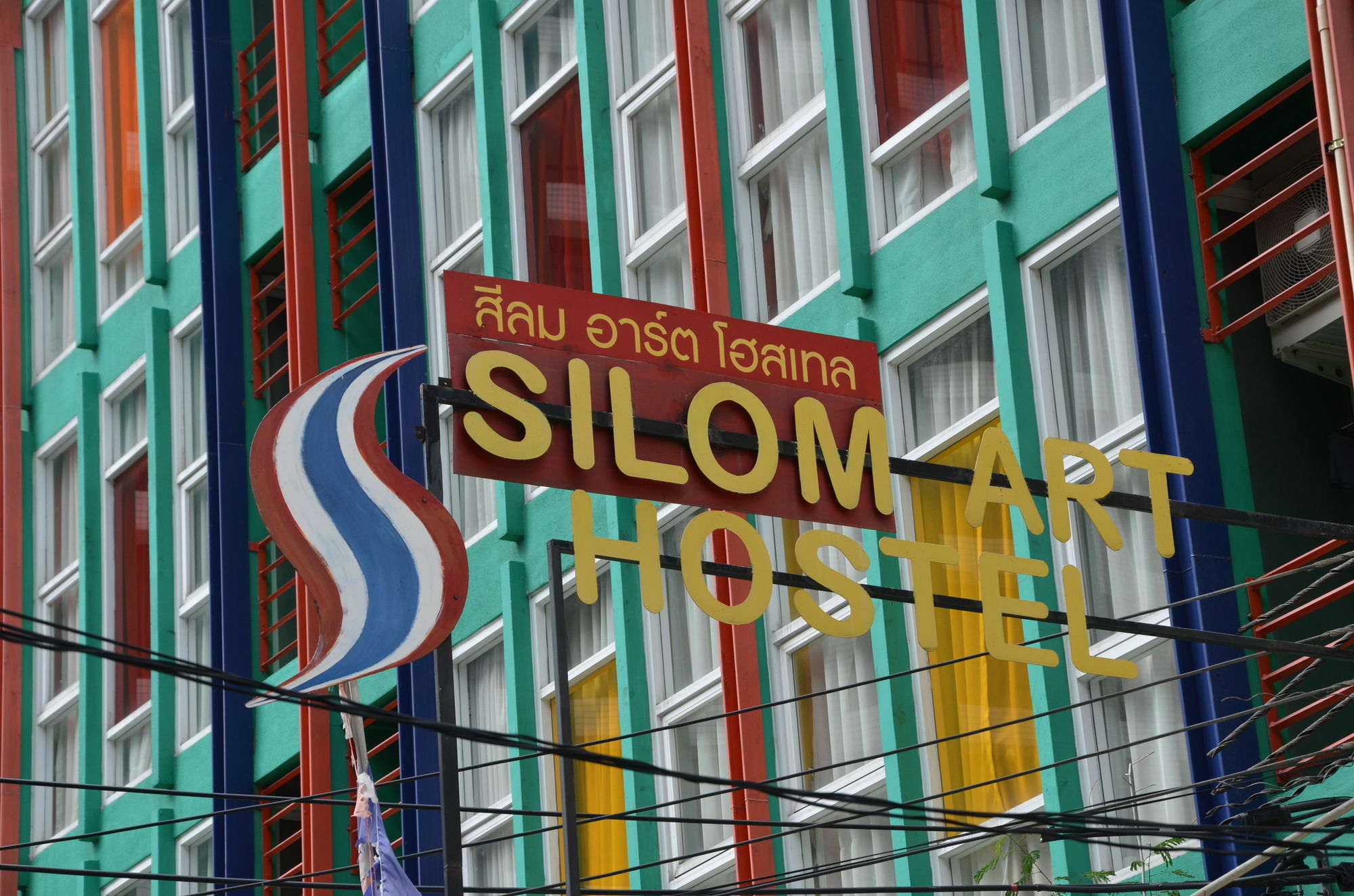 Silom Art Hostel Bangkok Exterior foto