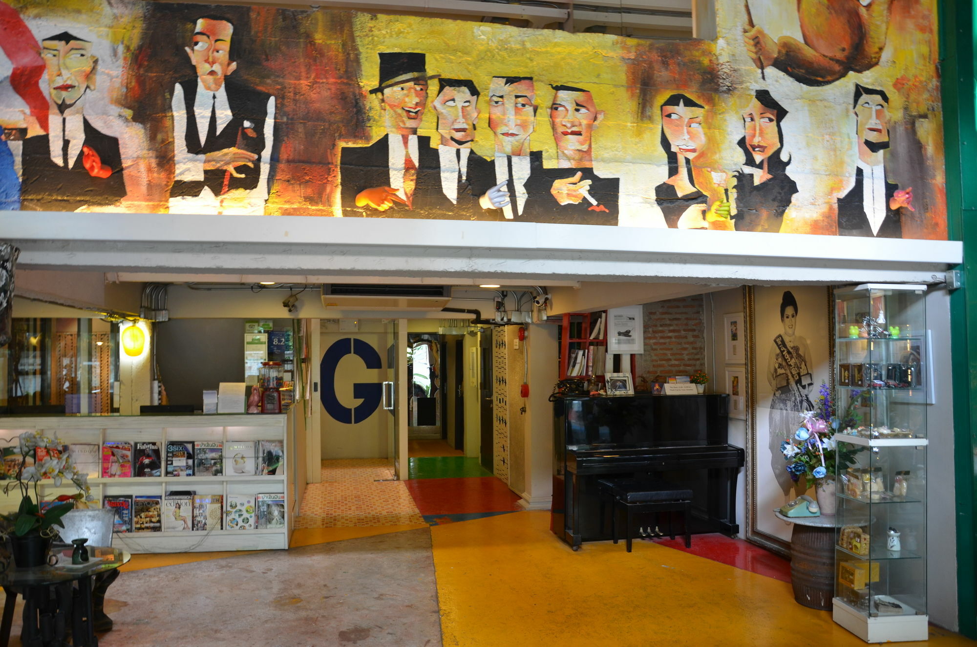 Silom Art Hostel Bangkok Exterior foto