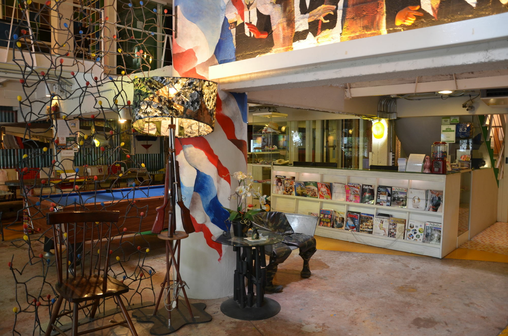 Silom Art Hostel Bangkok Exterior foto